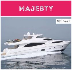 Majesty Yatch 101 Feet