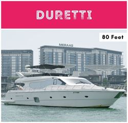 80-Feet Duretti Yatch Ride